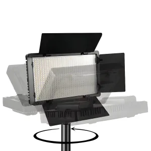 Luz LED Profesional Panel Con Viseras U600+