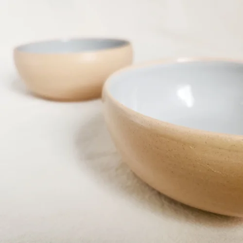 BOWL KORBA GRIS CLARO BRILLANTE 14.5 CM. - Imagen 5
