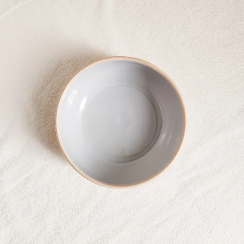 BOWL KORBA GRIS CLARO BRILLANTE 14.5 CM. - Imagen 6