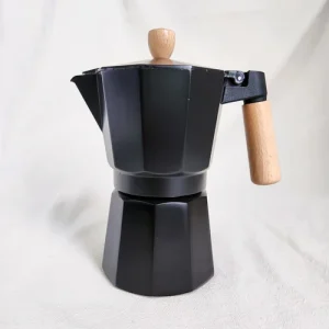 CAFETERA TIPO ITALIANA BLACK 300 ML.