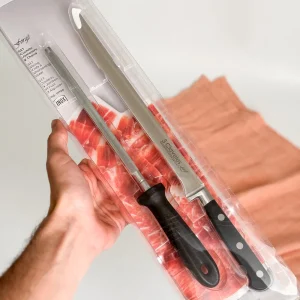 SET CUCHILLO JAMONERO FORGE + CHAIRA