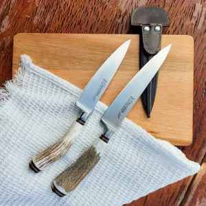 CUCHILLO 3 claveles | CABO CIERVO