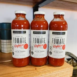 PURE DE TOMATE ORGANICO PAMPA GOURMET 500 GR.