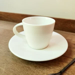 TAZA Y PLATO NEW YORK 180 ML.