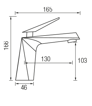 Grifo monomando para Baño: Style - Imagen 4