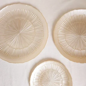 PLATOS DE VIDRIO SELIS PEARL