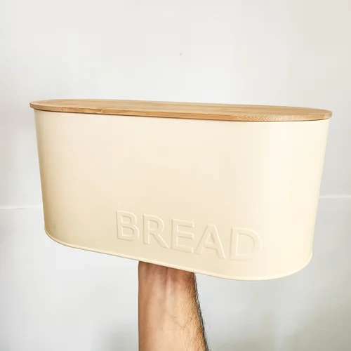 LATAS TAPA BAMBOO CREMA - Imagen 4
