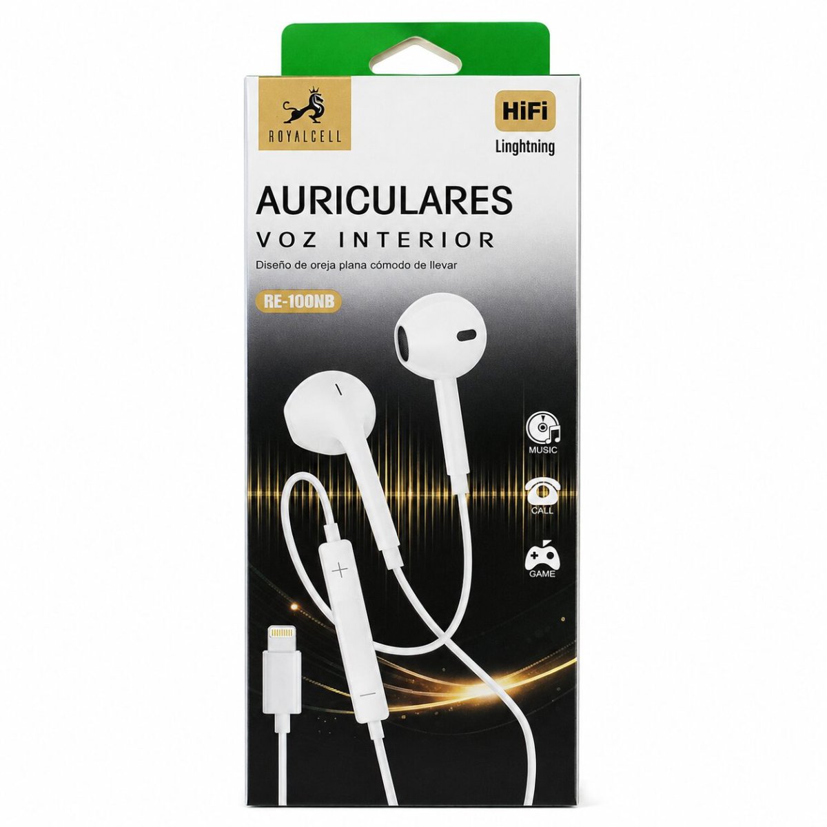 AURICULAR IN EAR IPHONE DESARMADO RE-10018