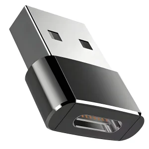 Adaptador USB C a USB A Macho Datos y Carga Rápida