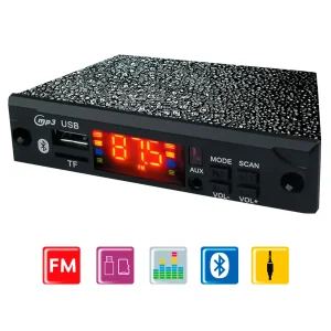 Adaptador de Audio Bluetooth Mp3 Radio Fm Auxiliar