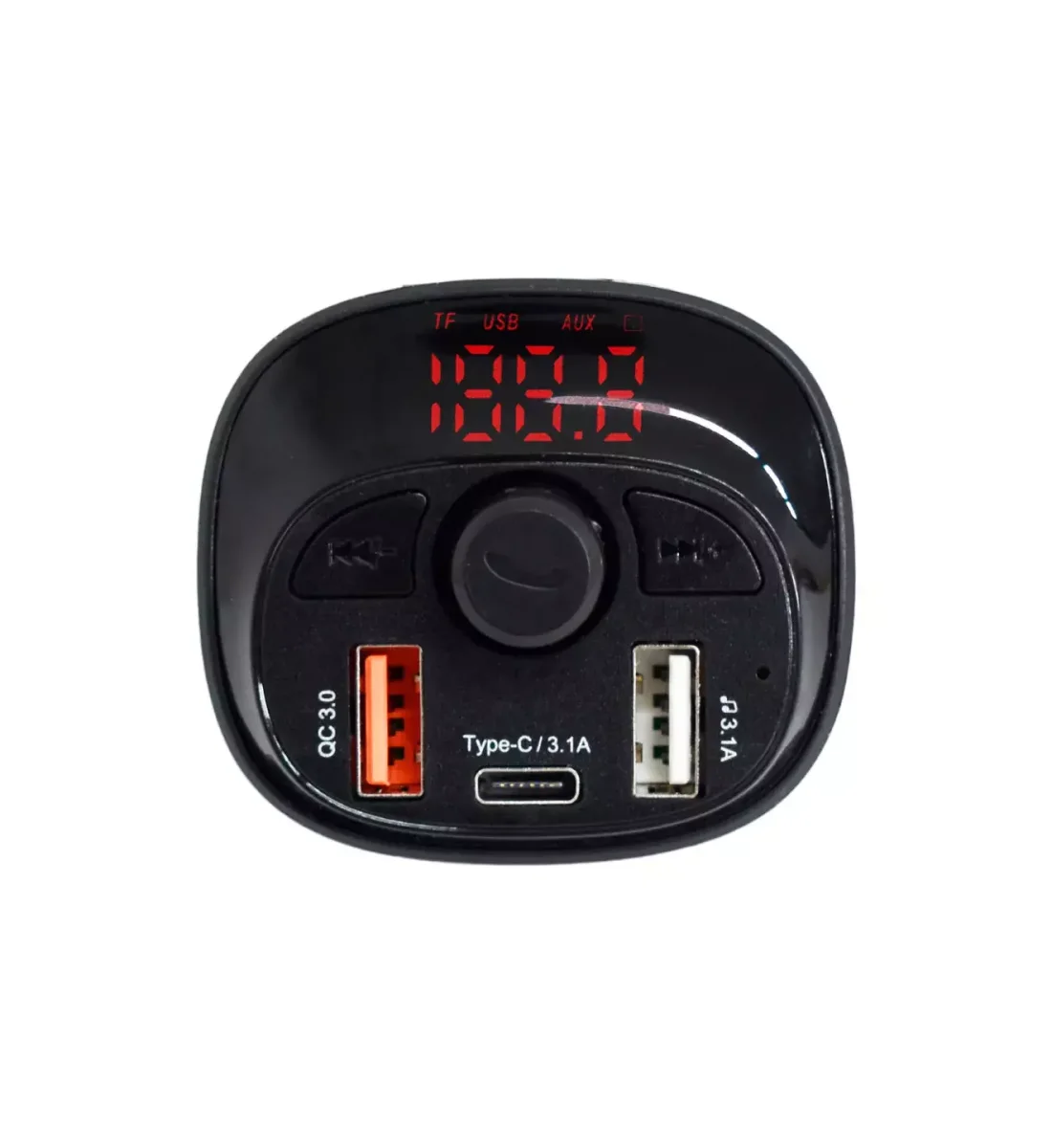 Transmisor Fm Bluetooth Mp3 Para Autos Cable USB Tipo C - Imagen 4