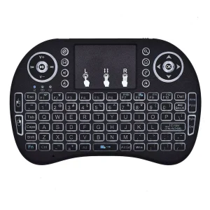 Mini Teclado Inalámbrico Iluminado Tv box