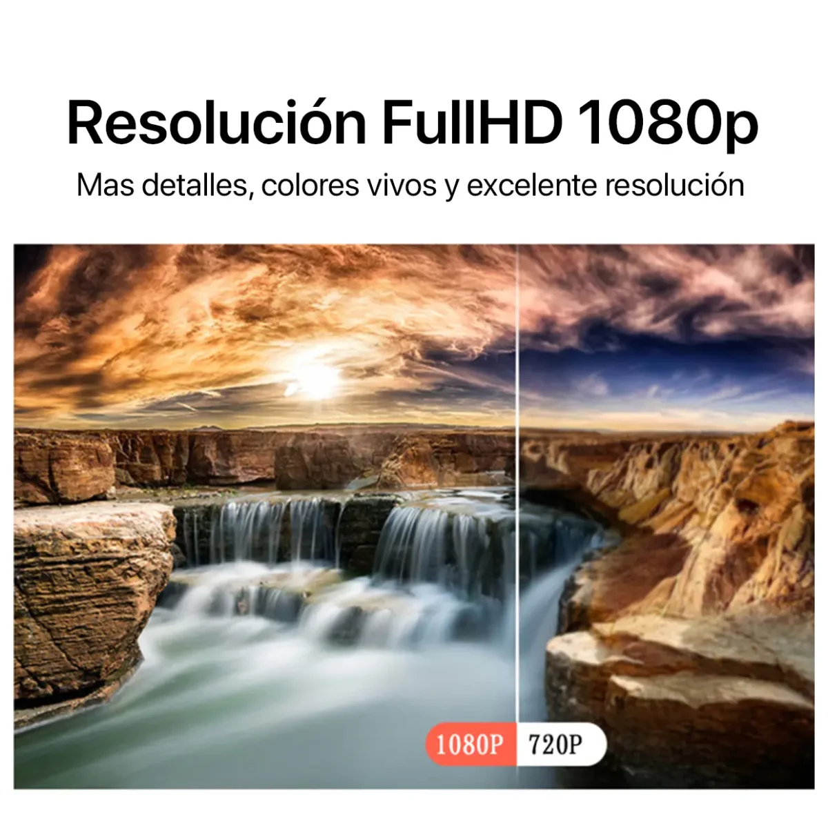 Proyector Smart Android Sd500 Owlenz + Ecran 120″ H120C+ - Imagen 4