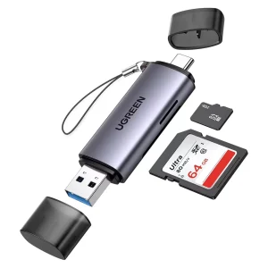 Lector Usb 3.0 Tipo C y Tipo A para Tarjetas Sd Universal 5Gbps