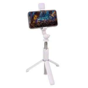 Palo Selfie Stick Trípode Celulares Gopro Con Flash 360º