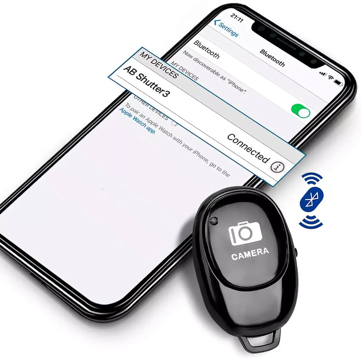 Disparador Bluetooth Shutter Para iPhone Android iOS - Imagen 6