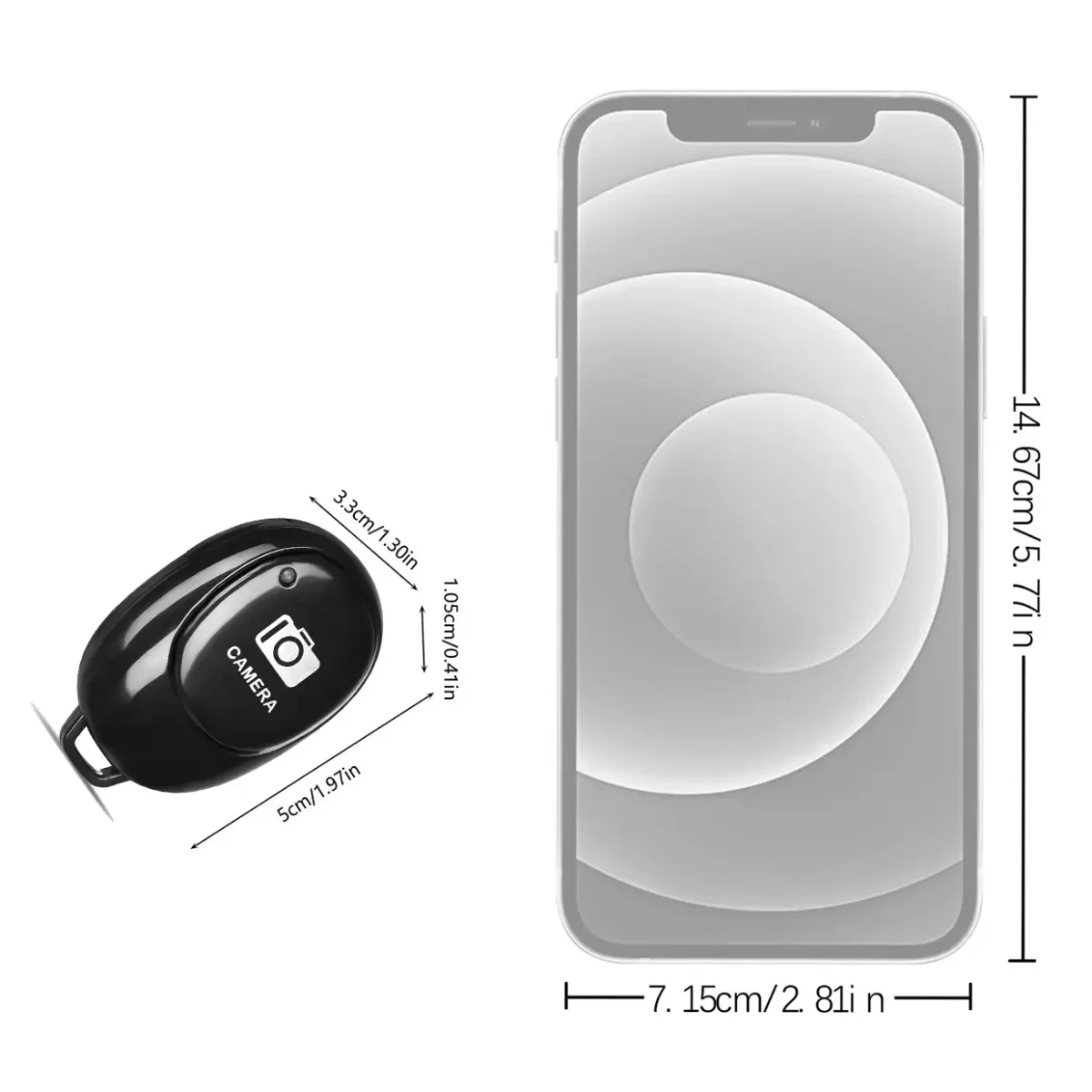 Disparador Bluetooth Shutter Para iPhone Android iOS - Imagen 7