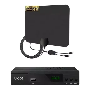 Sintonizador Digital Tdt Full Hd  Antena Digital Interior