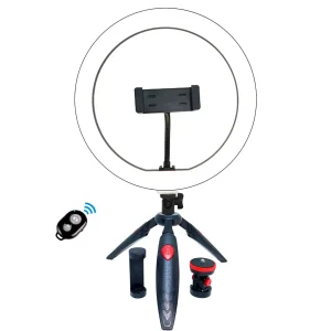 Aro De Luz Led 26 cm Redes Tik Tok + Trípode Neepho Multifuncional