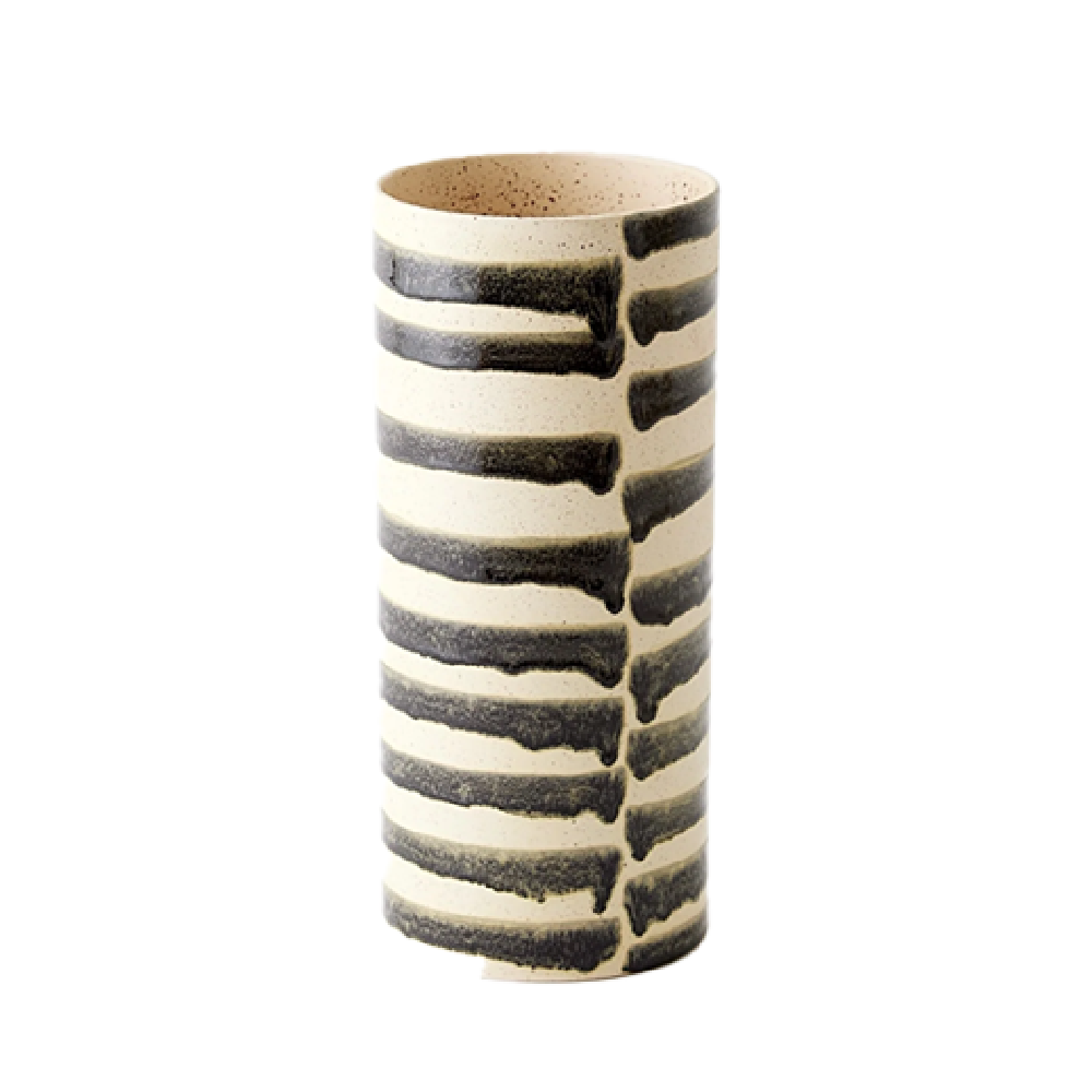 Jail Break Cylindrical Vase-Lg