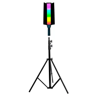 Barra De Luz LED RGB Con Viseras LS-188 + Trípode 2.1m