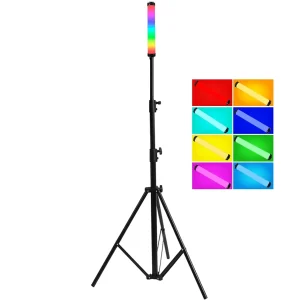 Barra De Luz Led RGB Profesional 30Cm + Trípode 210cm