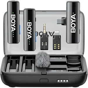 Boya Boyalink V2.0 Micrófono Inalámbrico Profesional Negro