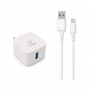 CARGADOR 220 MICRO USB 2.1 TIME TMCC216 CARGA RAPIDA