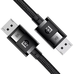 Cable DisplayPort Baseus 1.4 8k 60Hz 2k 240Hz/165Hz 2m