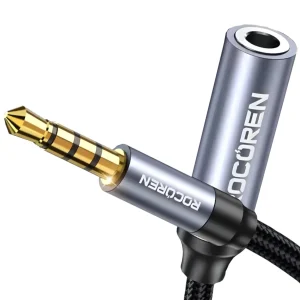 Cable de extensión de audio auxiliar Rocoren de 1m