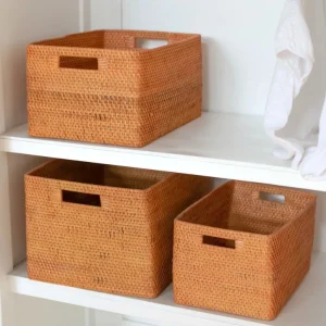 Cesta Ratán Natural