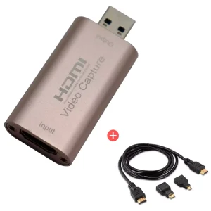 Capturadora Hdmi a Usb 3.0 Laptop Pc Celular Streaming