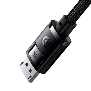 Cable DisplayPort 1.5m Baseus 1.4 8k 60Hz 2k 240Hz