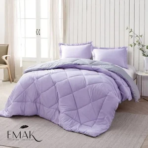 Edredón  Reversible Color Lila