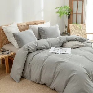 Funda de plumon gris