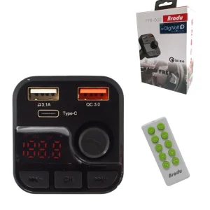 Transmisor Fm Receptor Cargador para Auto Camionetas