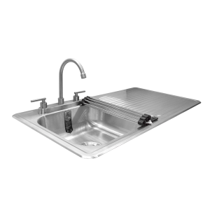 GoLITE 2 Set tarja básica para Empotrar con escurridor izquierdo o derecho con mezcladora 8″