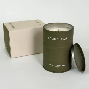 VELA DRUM LOUIS & LEWIS ROSSO-GREEN 320 ML.