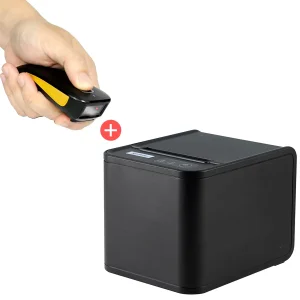 Impresora XPrinter 80T + Lector de códigos QR C750