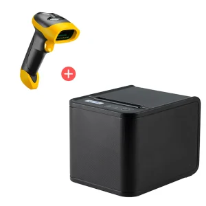 Impresora termica XPrinter 80T + Lector de códigos QR L8BL
