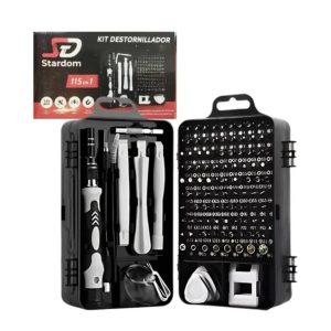 KIT DE DESTORNILLADORES 115 EN 1 SV-115