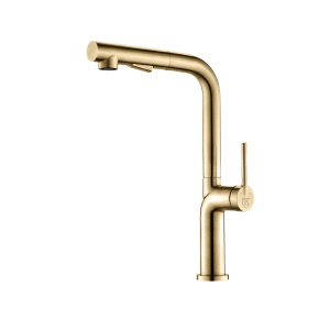 KSS1236B-GD Llave Monomando de Acero Inox 304 Acabado Dorado