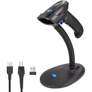Lector Código Barras Inalámbrico Netum Laptop Pc + Soporte