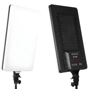 Luz LED Blanca PL-48 Tipo Panel Profesional Fotografía y Video