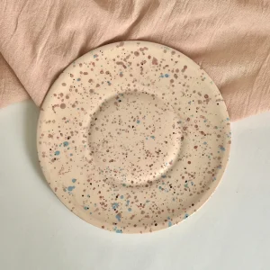 PLATO POSTRE GRANITO TETUÁN MULTICOLOR
