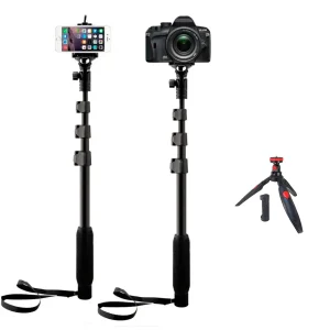Palo Selfie Stick 125cm Trípode Celulares + Trípode neepho