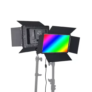 Panel De Luz RGB con Viseras Led U800+RGB Fotografia Y Video