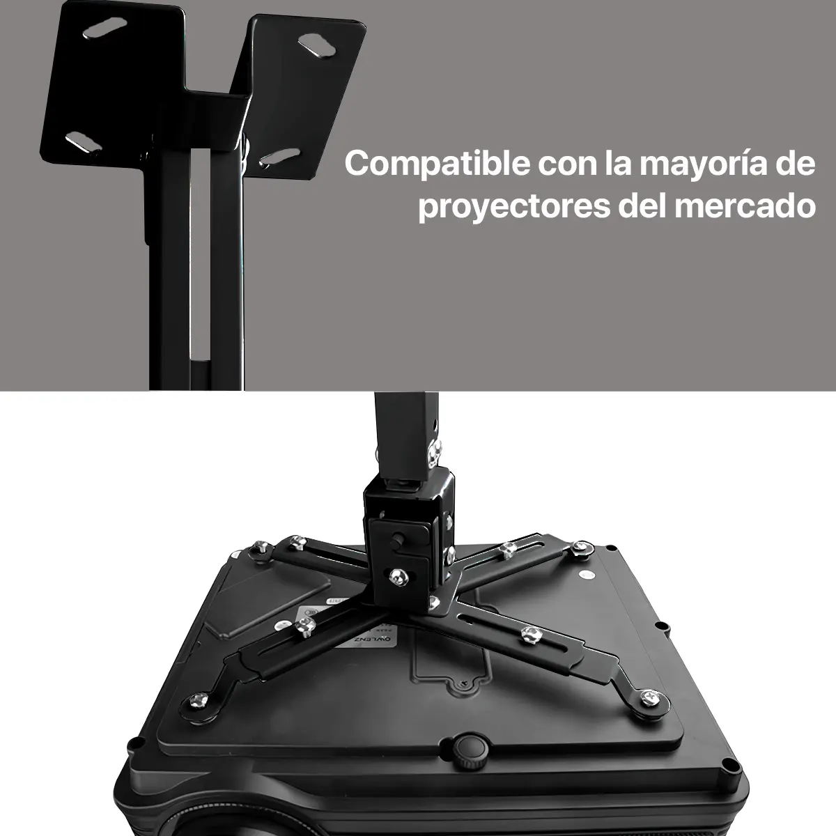 Proyector Smart Sd150 Android 9.0 + Rack - Imagen 6
