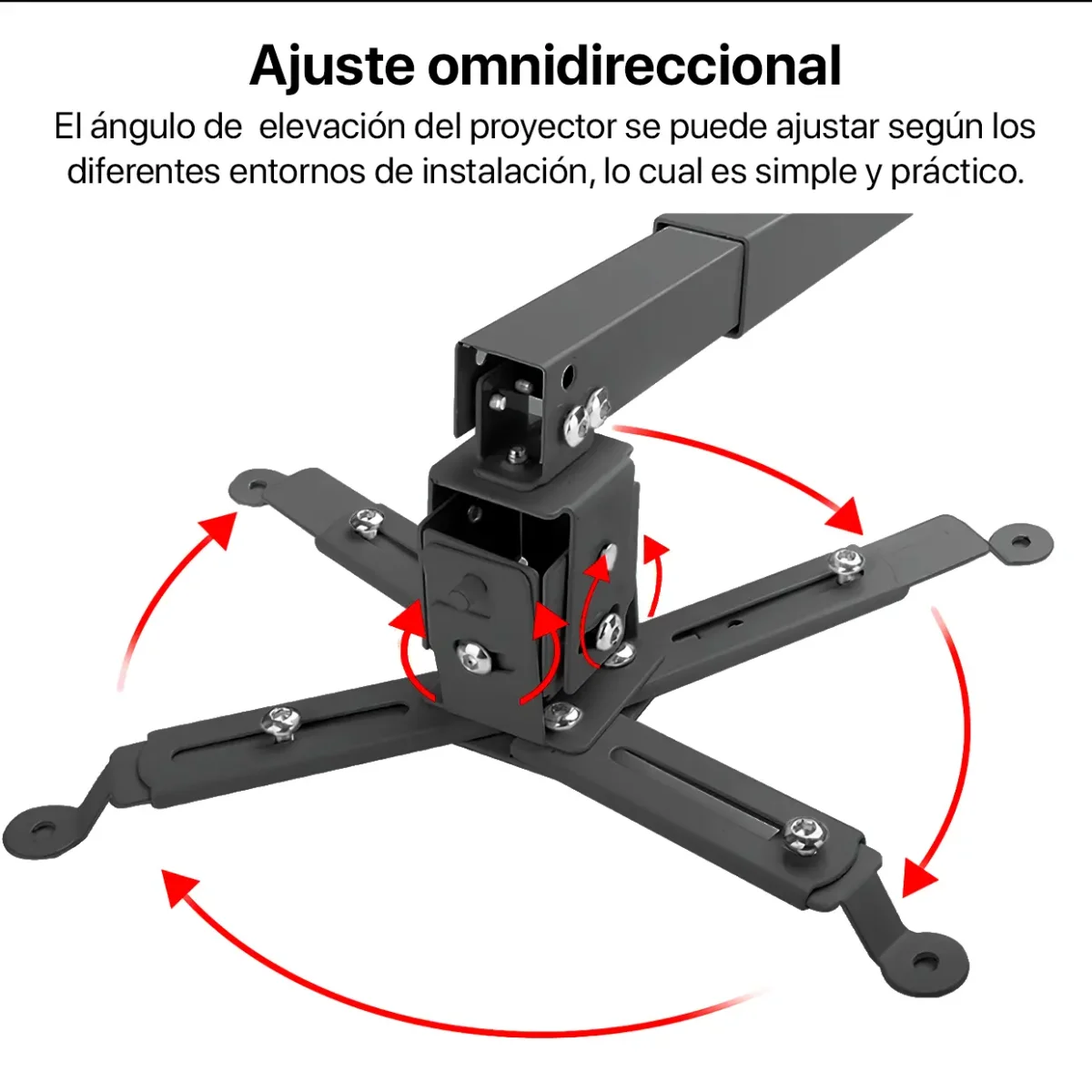 Proyector Smart Sd150 Android 9.0 + Rack - Imagen 8
