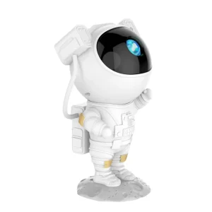 Proyector Astronauta Nebulosa Estrellas Luz Nocturna Ajustable